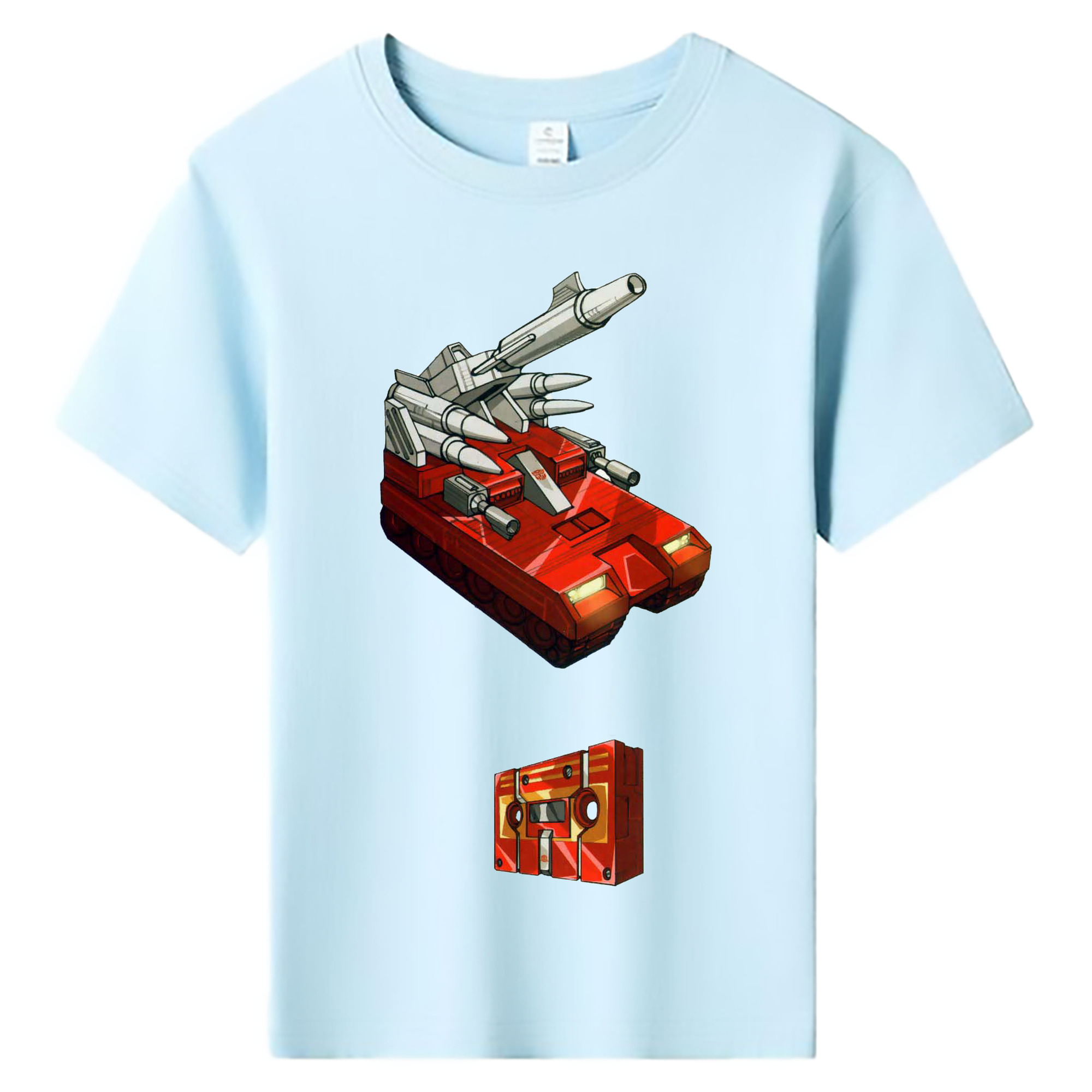 （画像用）  綿100％キッズTシャツ（フロントプリント）
